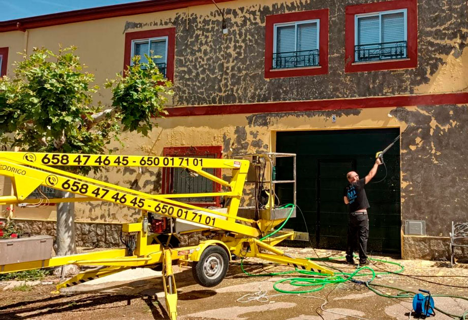 Limpieza de fachadas en Ciudad Rodrigo y comarca